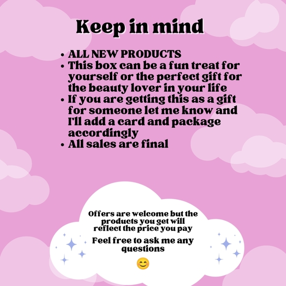 Beauty Makeup Skincare Haircare Mystery Box